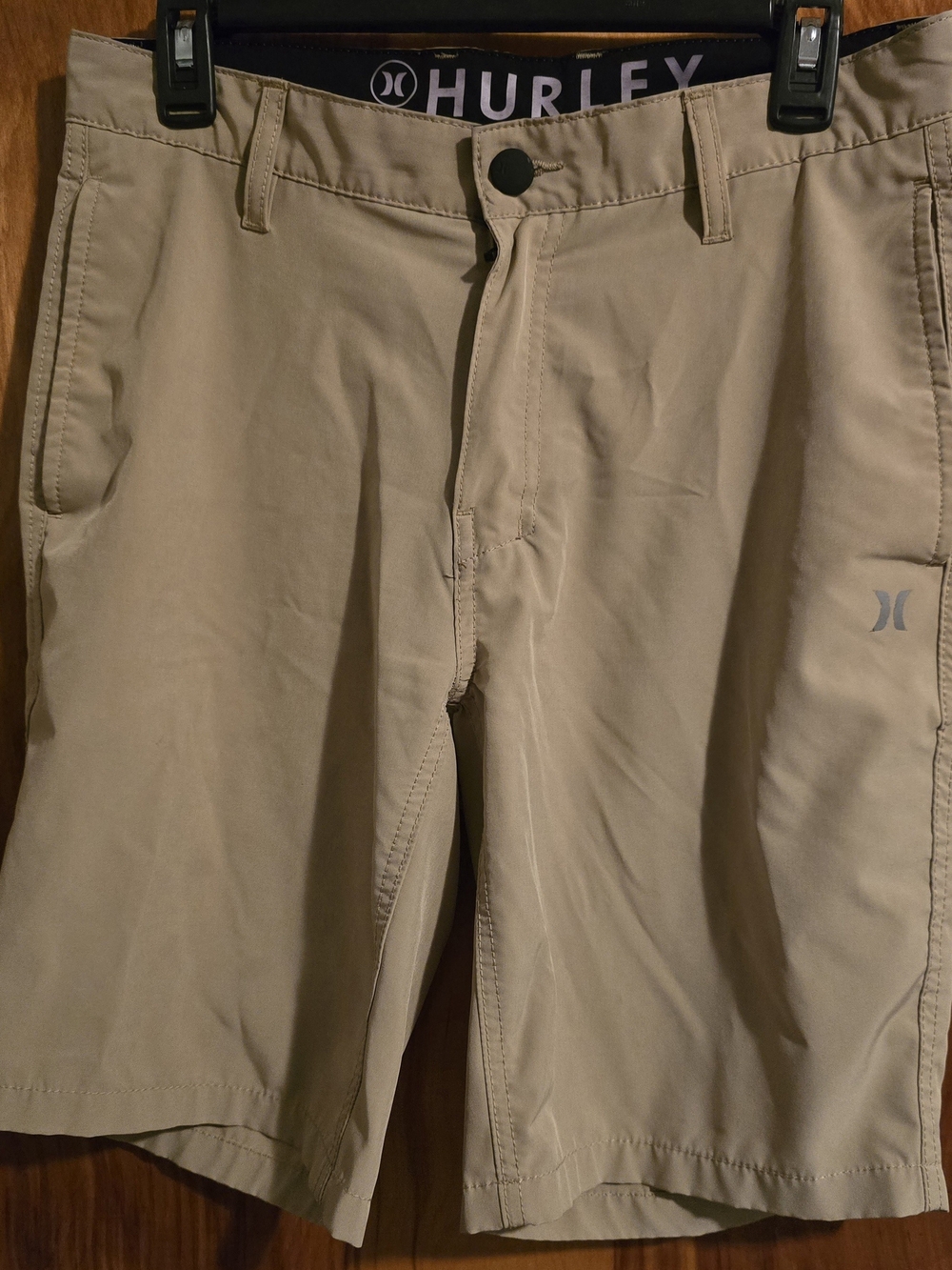 Hurley Men's Tan Chino-Style Shorts